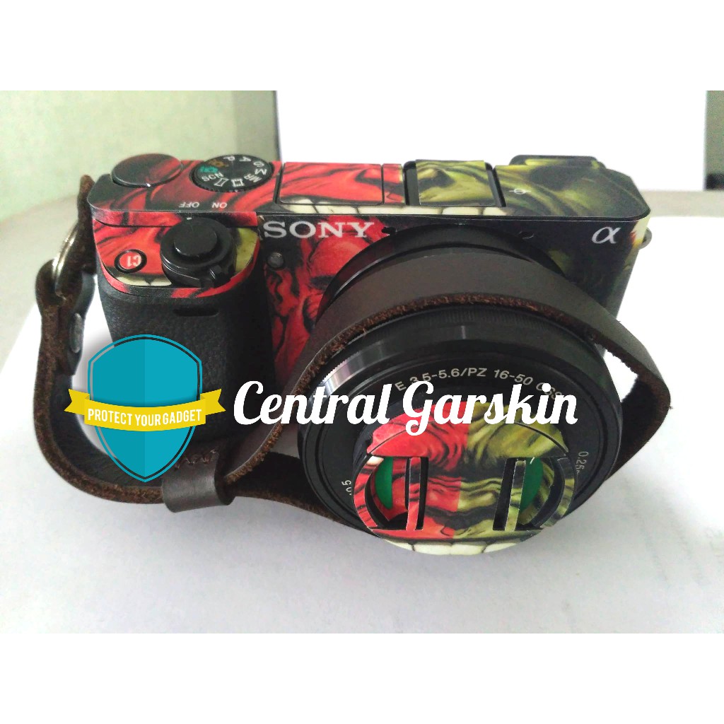 Garskin Kamera Sony A6000 HULK