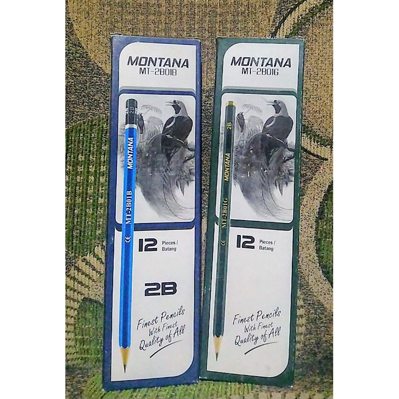 

Pensil Montana 2B 1 Pack (12 Pensil)