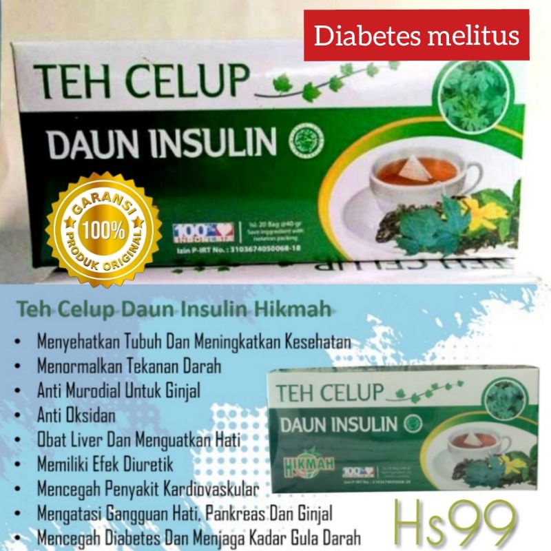 

TEH DAUN INSULIN CELUP DIABETES