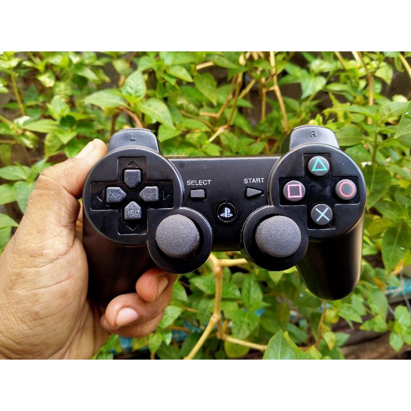 Stick PS 3 Stik PS 3 Stick Ps3 Stik ps3 Wireless Ori Pabrik OP warna hitam op original pabrik
