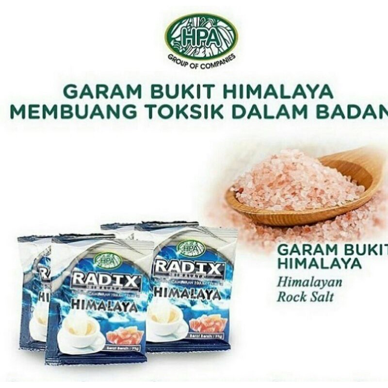 

Radix Himalaya/Kacip Fatimah/Radix Kunyit (Jual per Sachet)