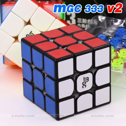 Rubik 3x3 Magnetik Yongjun MGC V2 Speed Cube - Rubik 3x3 Magnetic - Speed Cube Yongjun