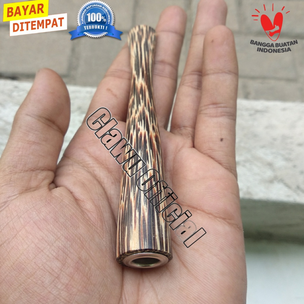 Pipa Cangklong Kayu Liwung Macan Asli Gratis Gelang