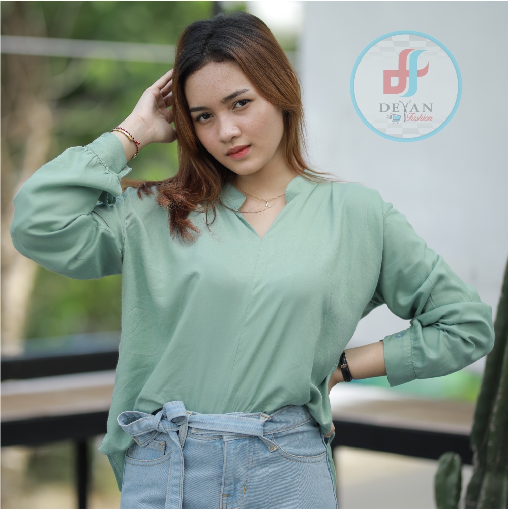 MEYRA BLOUSE KATUN RAYON OVERSIZE-3