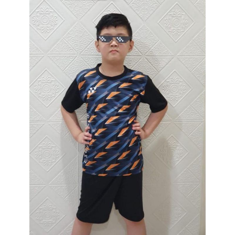 setelan bola anak baju bola anak baju bola murah jersey  anak printing ready umur 6-12 tahun