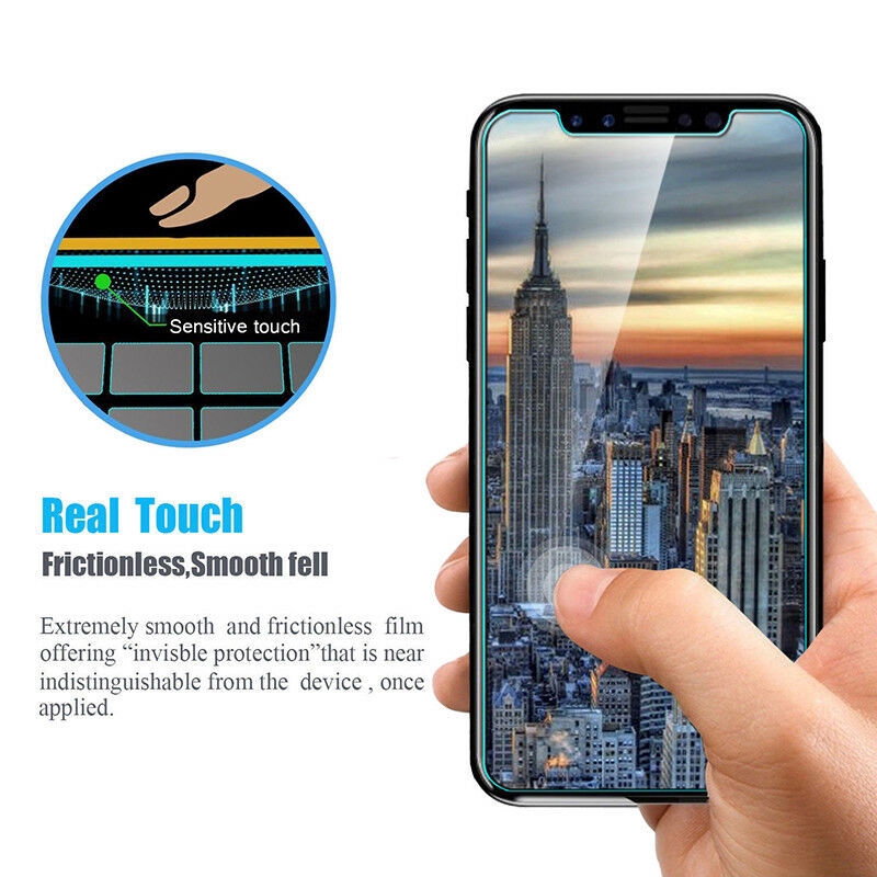 Pelindung Layar Tempered Glass Premium untuk iPhone X