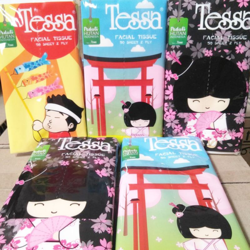 TISSUE TRAVEL PACK 50 SHEET PASEO MONTISS TESSA TISU TISIU TISYU