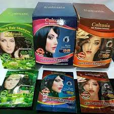Cultusia Hair Shampoo Colurant ( Shampoo warna )Hair Colour Shampoo