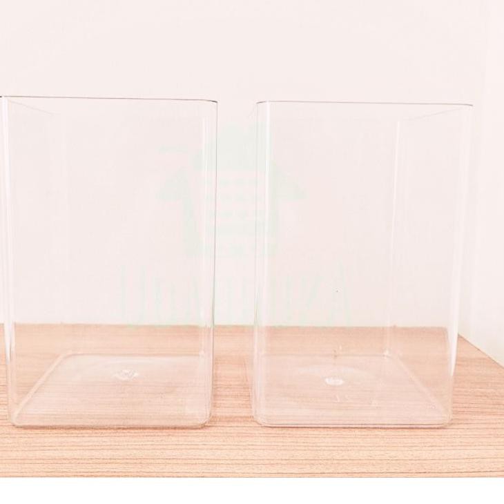 DE9✧ Toples Cupang Akrilik 2 Liter - Toples Mika - Aquarium Mini - Paxton TERBAIK