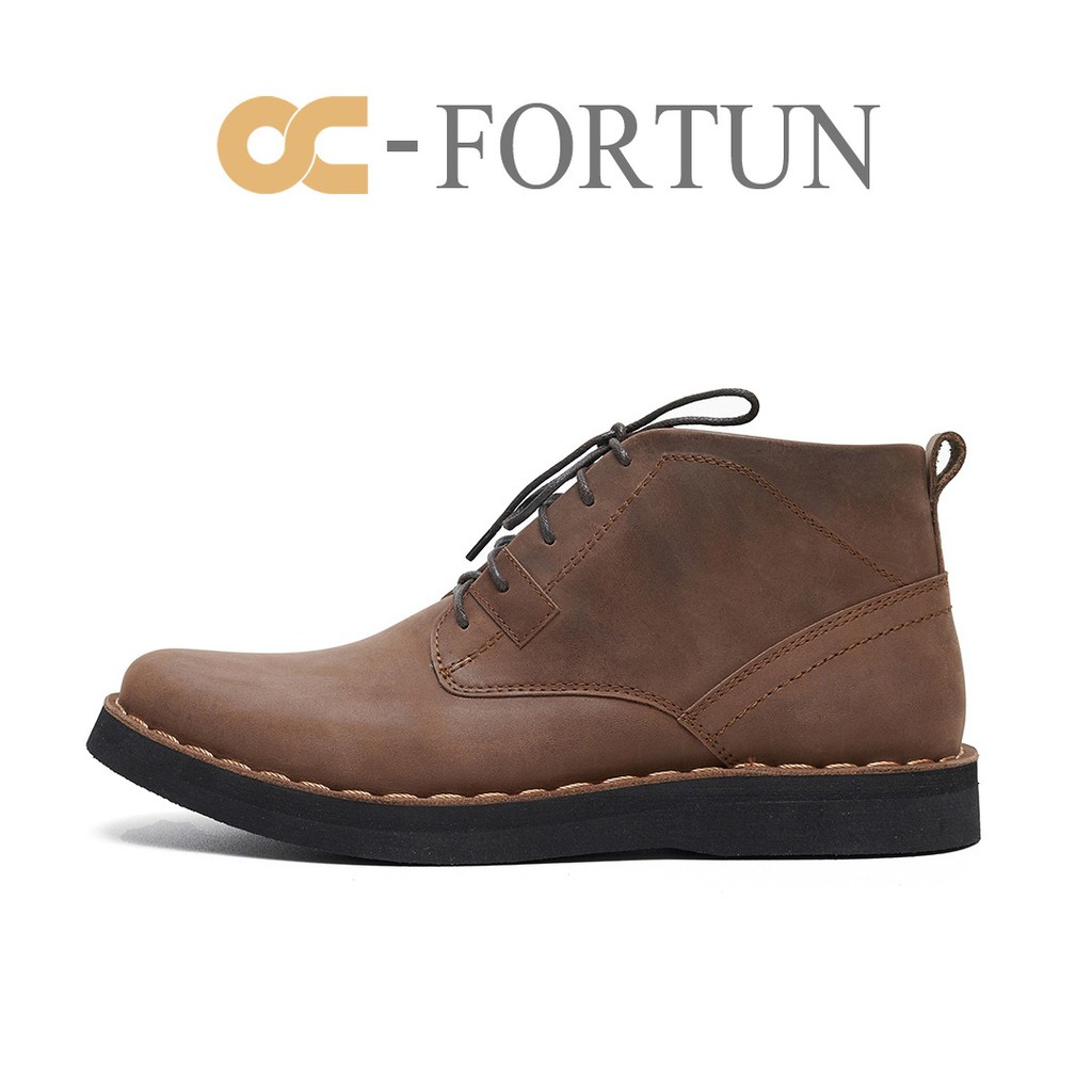 SEPATU KULIT BOOT TERLARIS OC-FORTUN