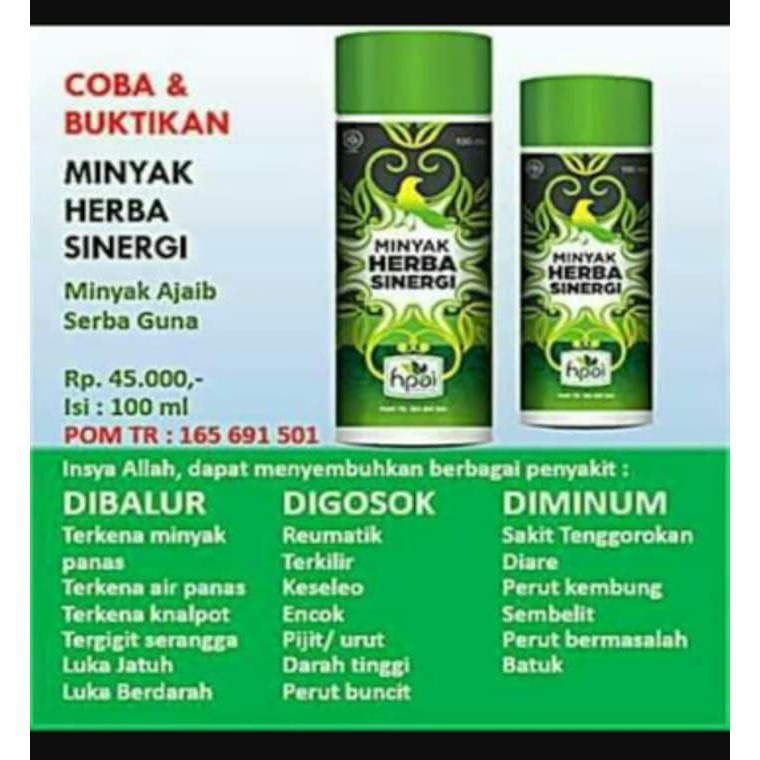 Minyak Herba Sinergi Mhs Herbal Burung Bubut Butbut Hpai Pijat Urut Harga Member Shopee Indonesia