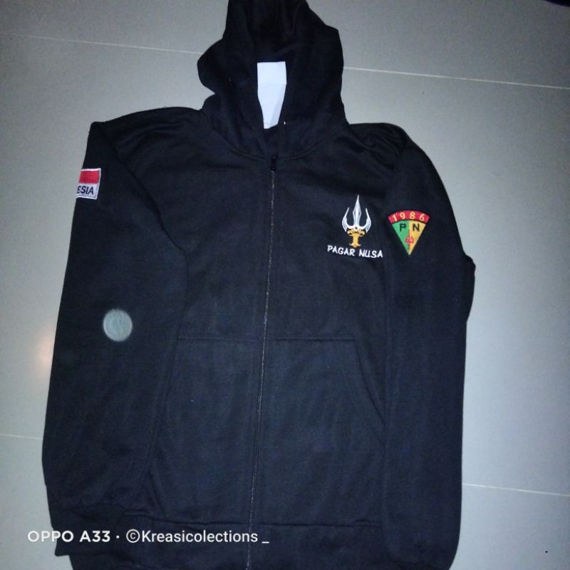 Jaket bordir pagar nusa bordir terbaru