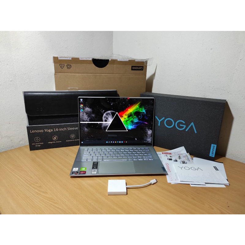 Lenovo Yoga Slim 7 Carbon Ryzen 7 5800U MX450 2K OLED X vivobook envy