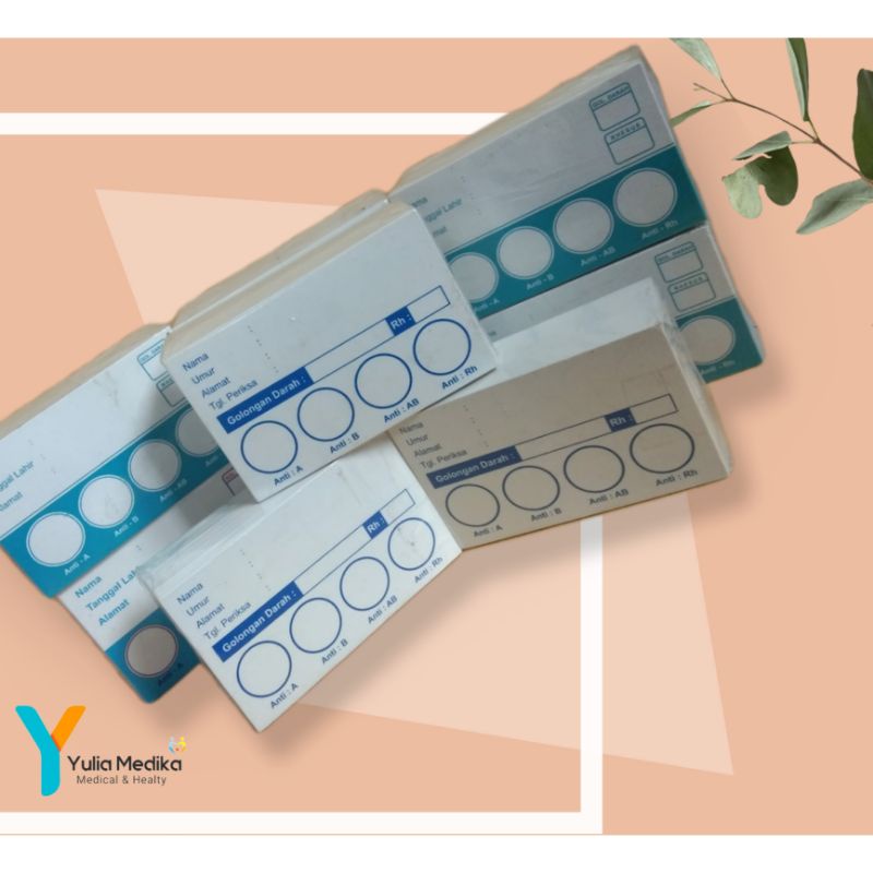 Kertas Tes Golongan Darah