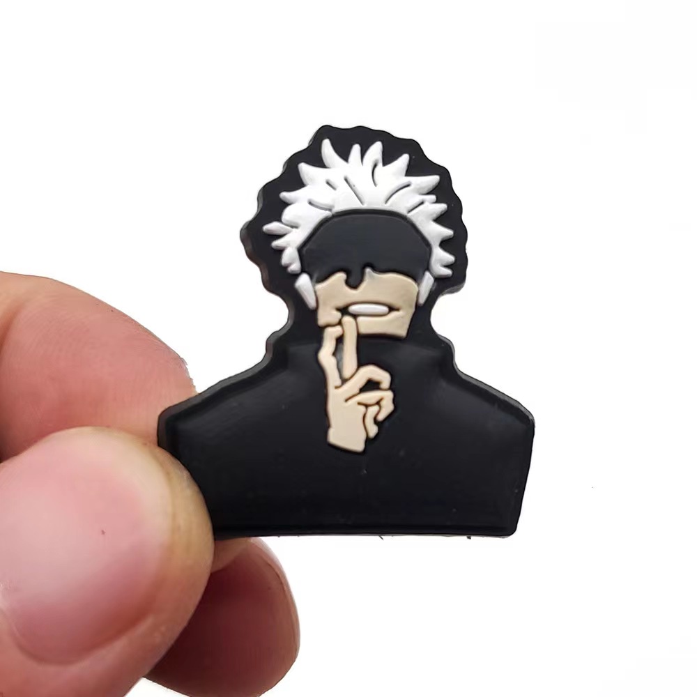 Dekorasi Sepatu Desain Jujutsu Kaisen jibbitz charms Untuk Pria / Wanita charms