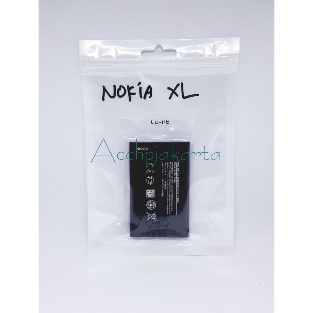 Baterai Batre Nokia XL BN-02 Original 100% - Baterai Batrei Battery Nokia XL BN-02 Ori 100%