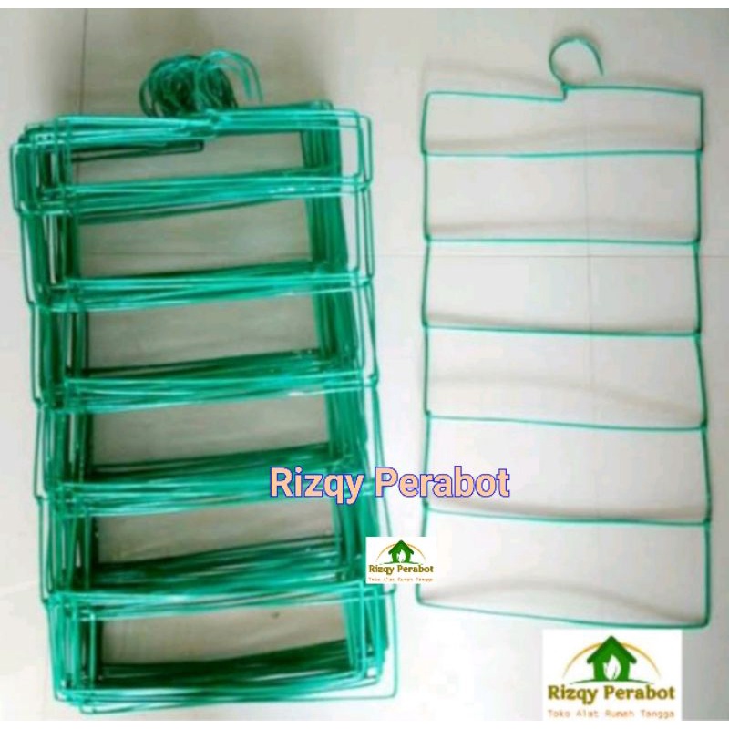 HANGER KERUDUNG BESI WARNAMURAH /GANTUNGAN KERUDUNG