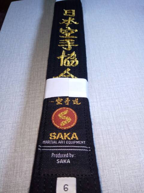 Sabuk Karate Hitam Bagus