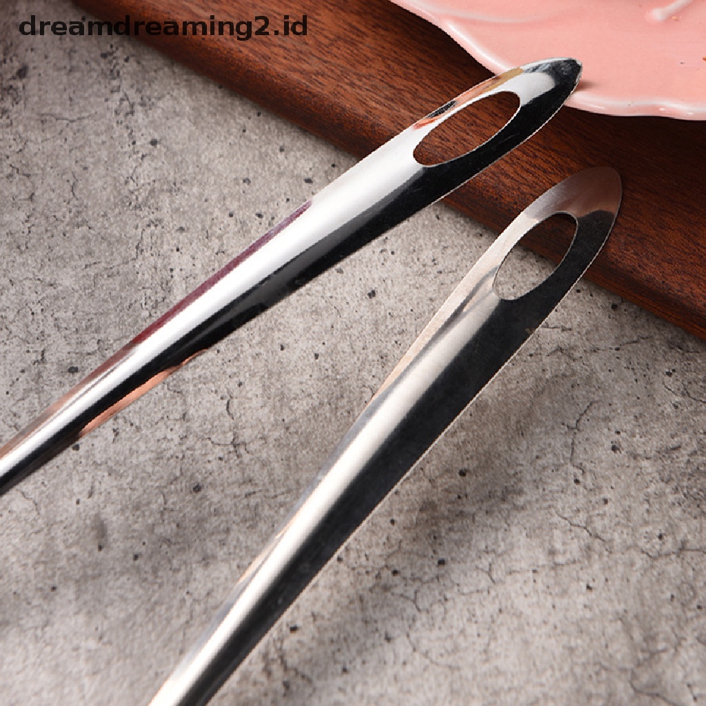 Sendok Saringan Minyak Bahan Stainless Steel Dengan Gagang Panjang