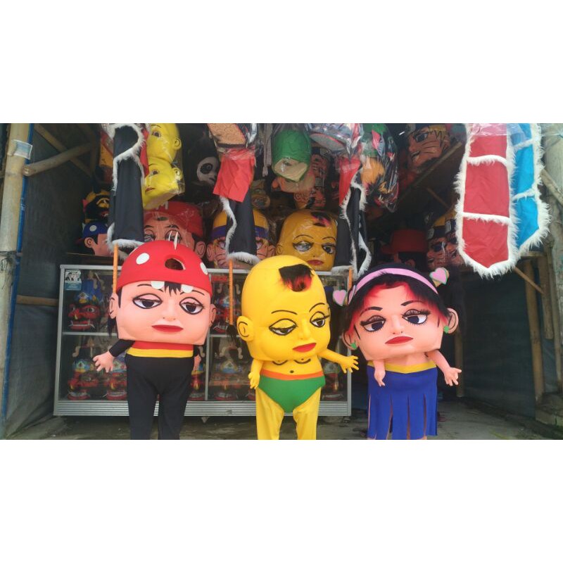 boneka mampang karakter