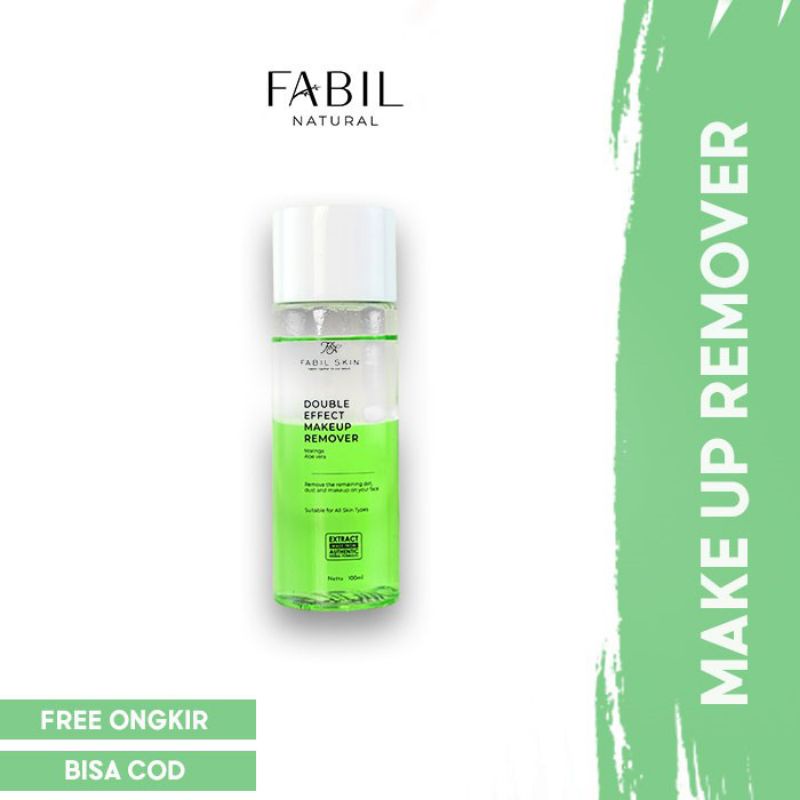 SKINCARE BPOM FABIL NATURAL DOUBLE MAKE UP REMOVER