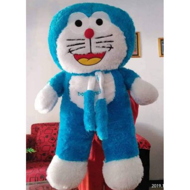 Boneka doraemon jumbo syal  (termurah).