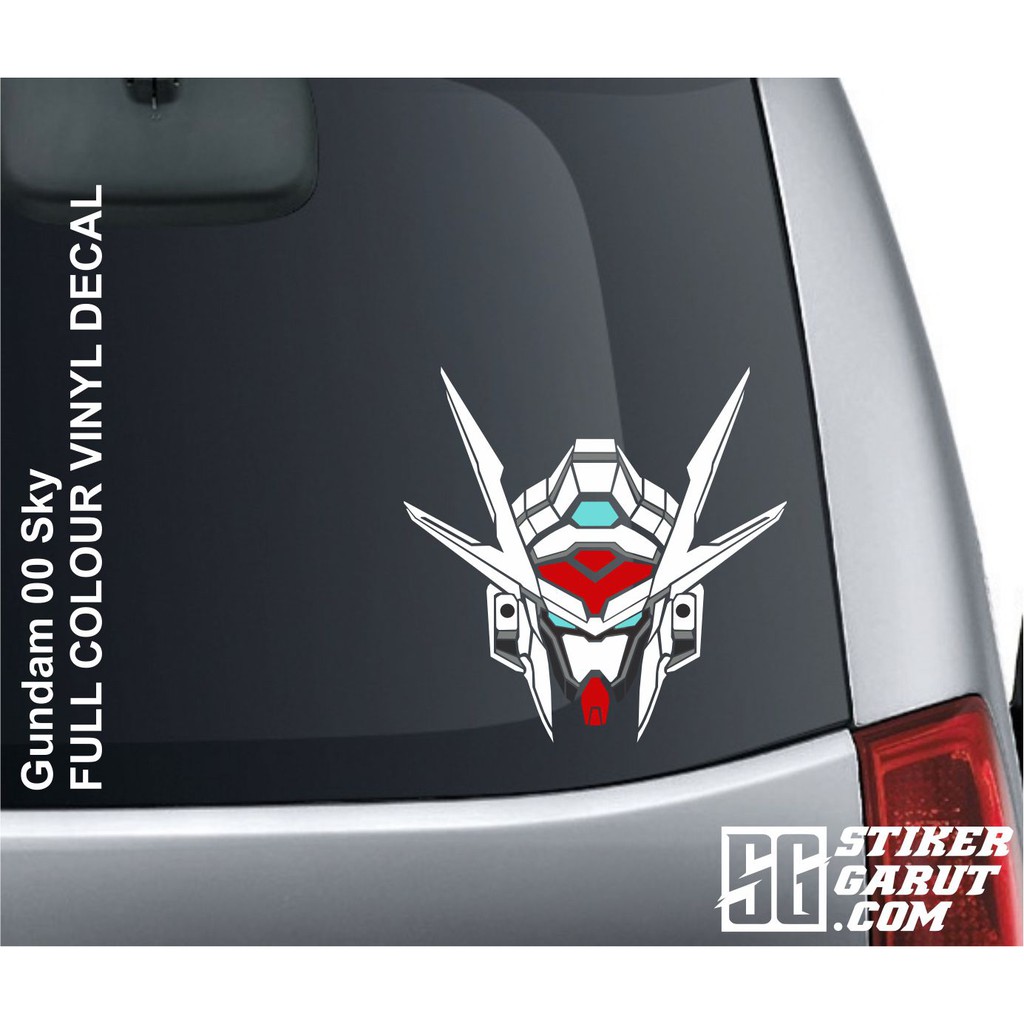 Stiker Cutting Gundam 00 Sky