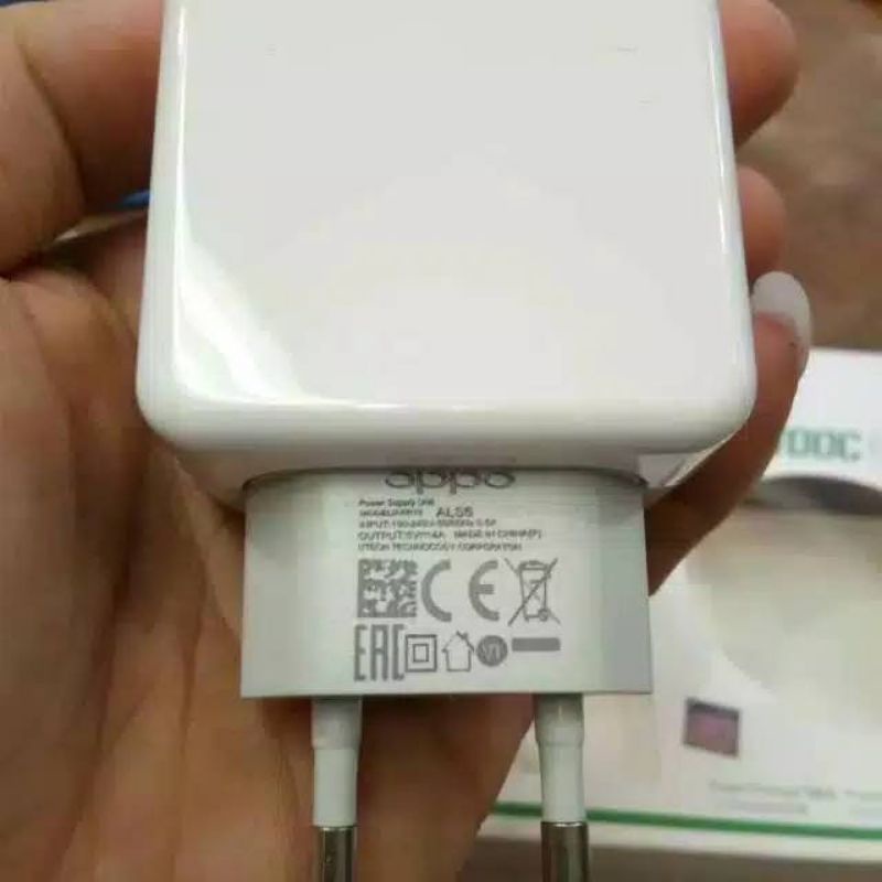 NEW Charger Oppo VOOC 4A Reno 2F/Realme X/Realme 5 Pro/R17pro/Find X/K3 Original 100% Fast charging