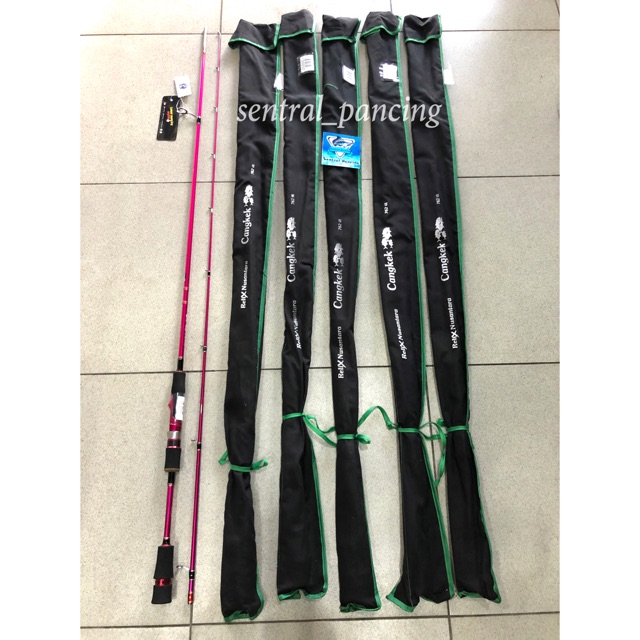 Rod Joran Relix Cangkek Spinning 762 UL Pink