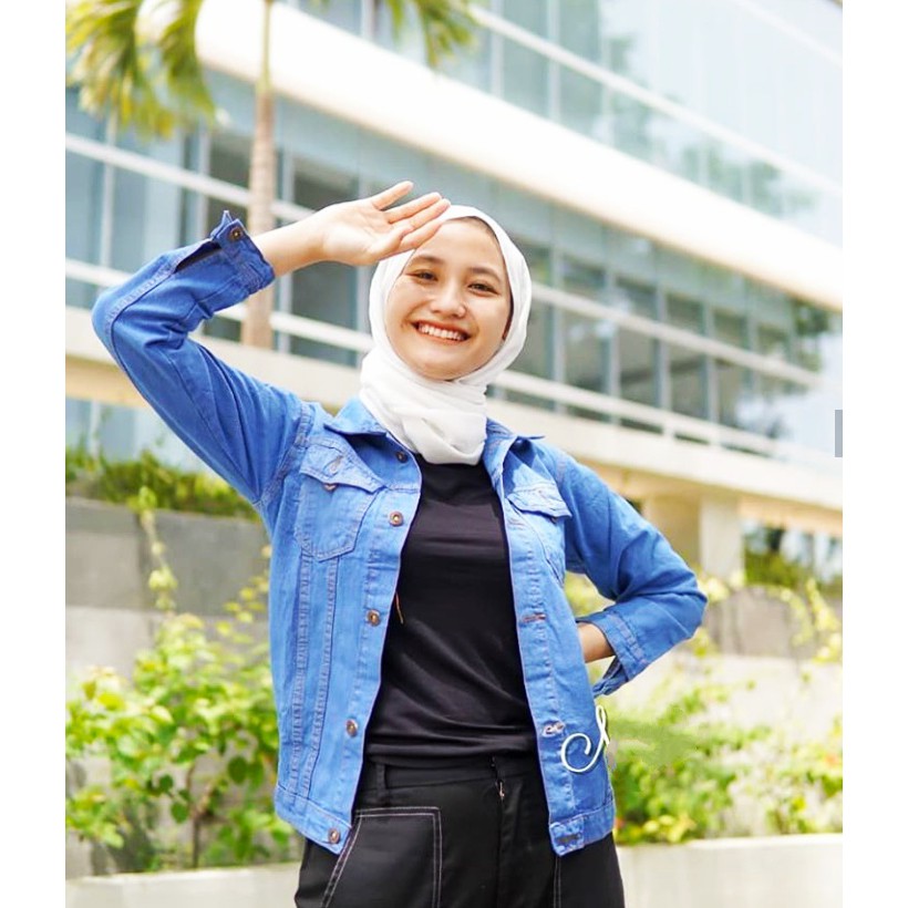 BIONDY JAKET-JAKET BIONDY JAKET JEANS WANITA-JAKET JEANS CROP