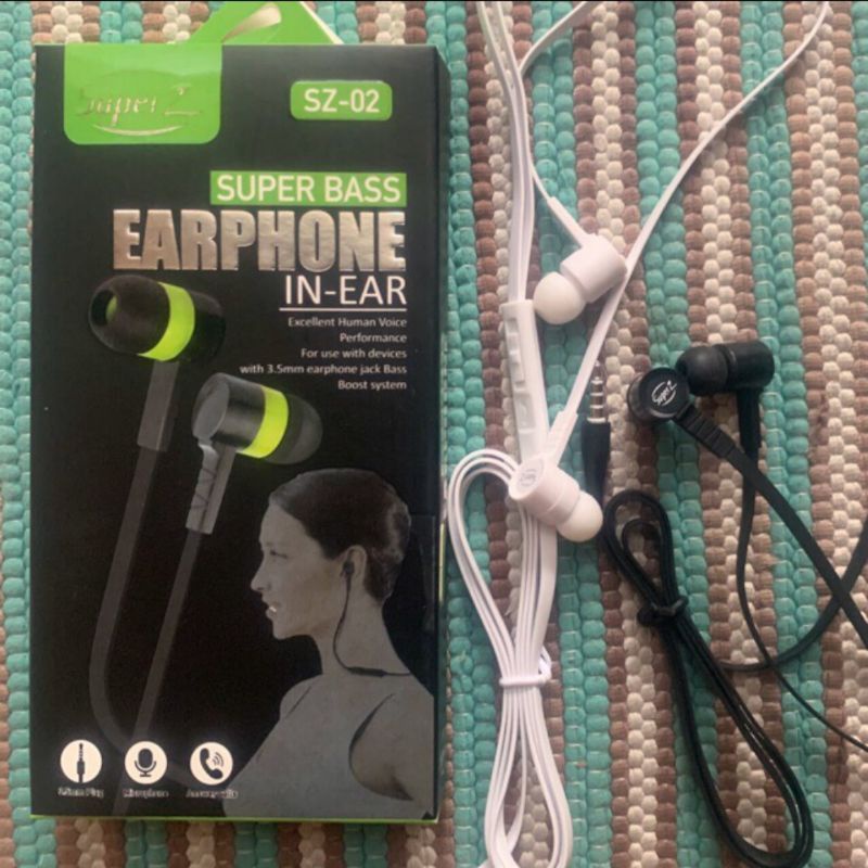 Hf Handsfree Headset Super Z SZ02 Super Bass Pack Import