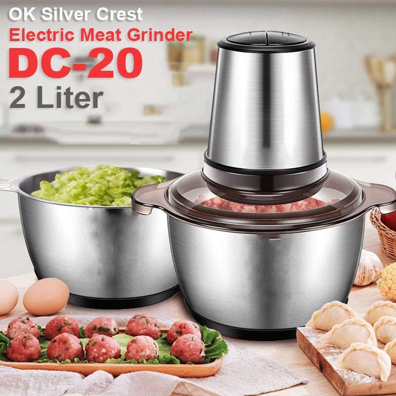 ELECTRIC MEAT GRINDER Blender Penggiling Daging dan Bumbu