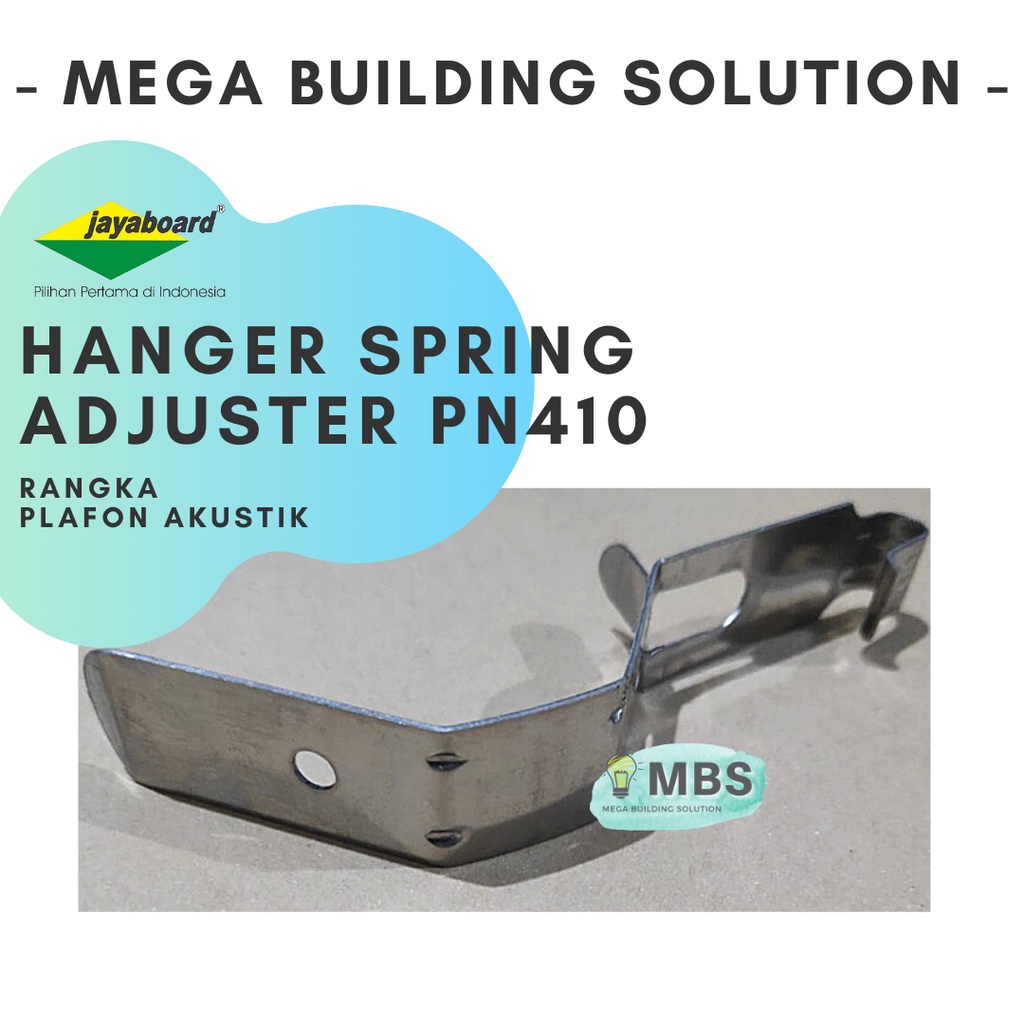 Hanger Spring Adjuster PN 410 Jayaboard / Rangka Gyptile Plafon Akustik