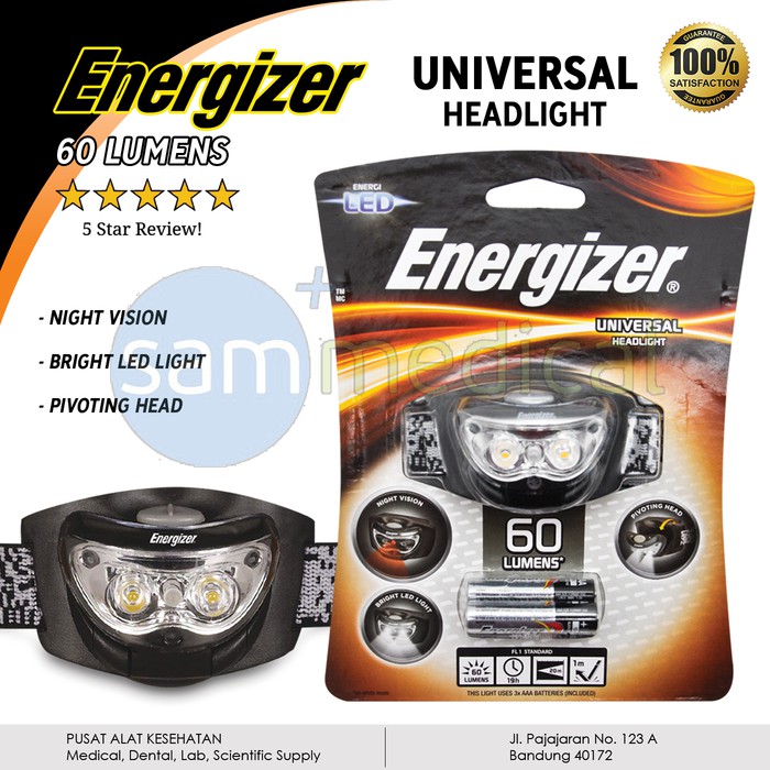 Medica - Energizer 3 LED Advanced Headlight HDL33A