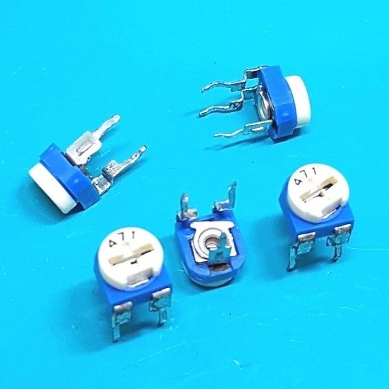 470 Ohm 471 Variable Resistor Trimpot VR Trimmer Plastic Biru inovvt90 Ayo Beli