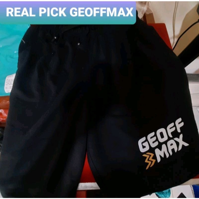 BOXER GMX - GEOFF MAX / Celana Pendek Hitam - PRIA/WANITA - Celana Dalem