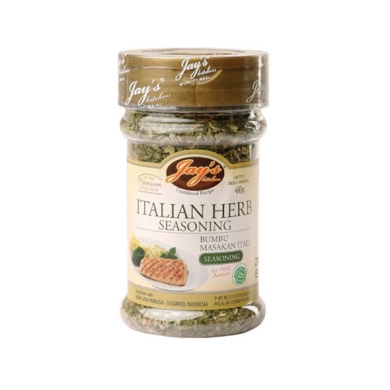 

Jays italian herb seasoning 40gr non msg