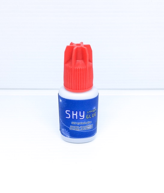 Sky glue s+ / lem eyelash extension red cap tutup merah 5ml dan 10ml