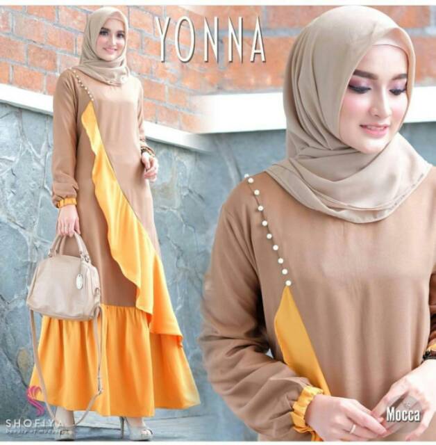 [ BISA COD ] Malova Dress size ready s m l xl busui