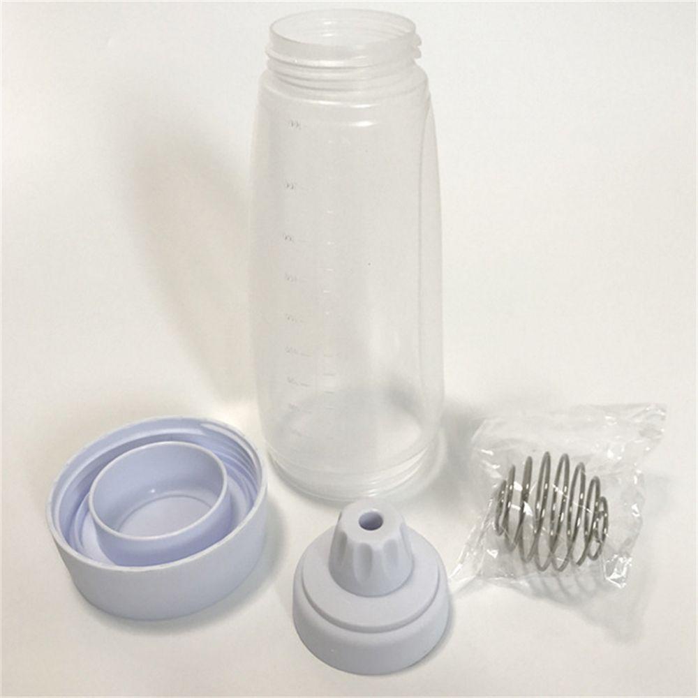 Top Batter Mixer Dispenser Perlengkapan Dapur Alat Dapur Pengaduk Adonan Mixing Push Type Multifungsi Batter Shaker Bottle