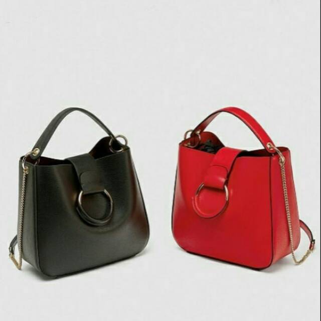 Fashion Bag Zara Medium Buvket Bag SAG4271