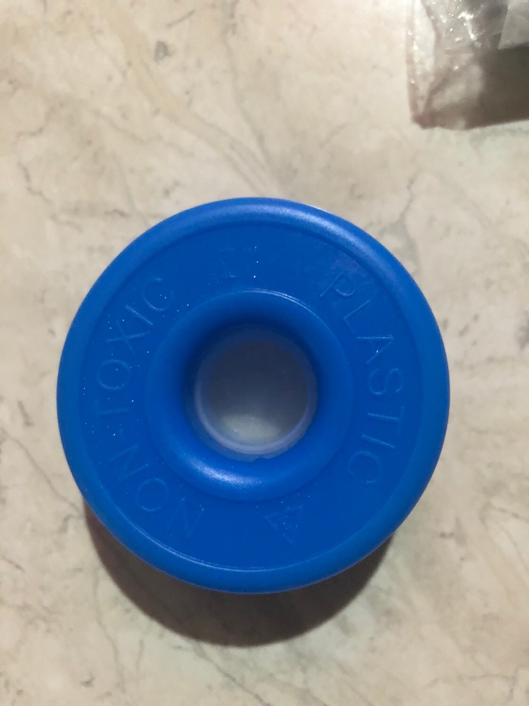 Tutup Galon Anti Tumpah Biru Praktis Efisien Model Baru