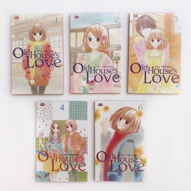 Komik Old House’s Love 1-4, 6 Buku Bacaan Remaja Komik Bekas Preloved M&C/Elex/3L Komik Serial