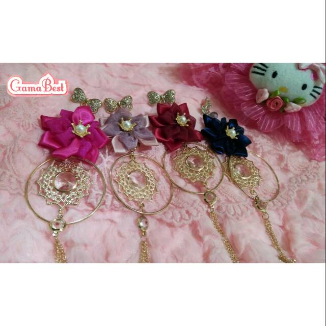 Sachi mahkota bunga murah meriah aksesoris hijab cantik