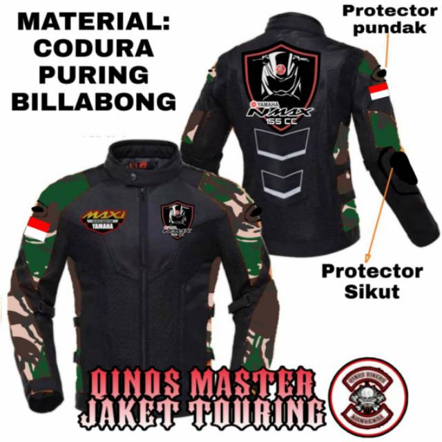 COD Jaket Nmax Jaket Touring Jaket Army Jaket Motor Jaket Yamaha Nmax Jaket Motor Touring Nmax Army