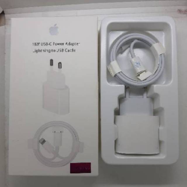 Jual Charger Iphone 11/Pro/Pro Max 18W ORIGINAL100 Shopee Indonesia