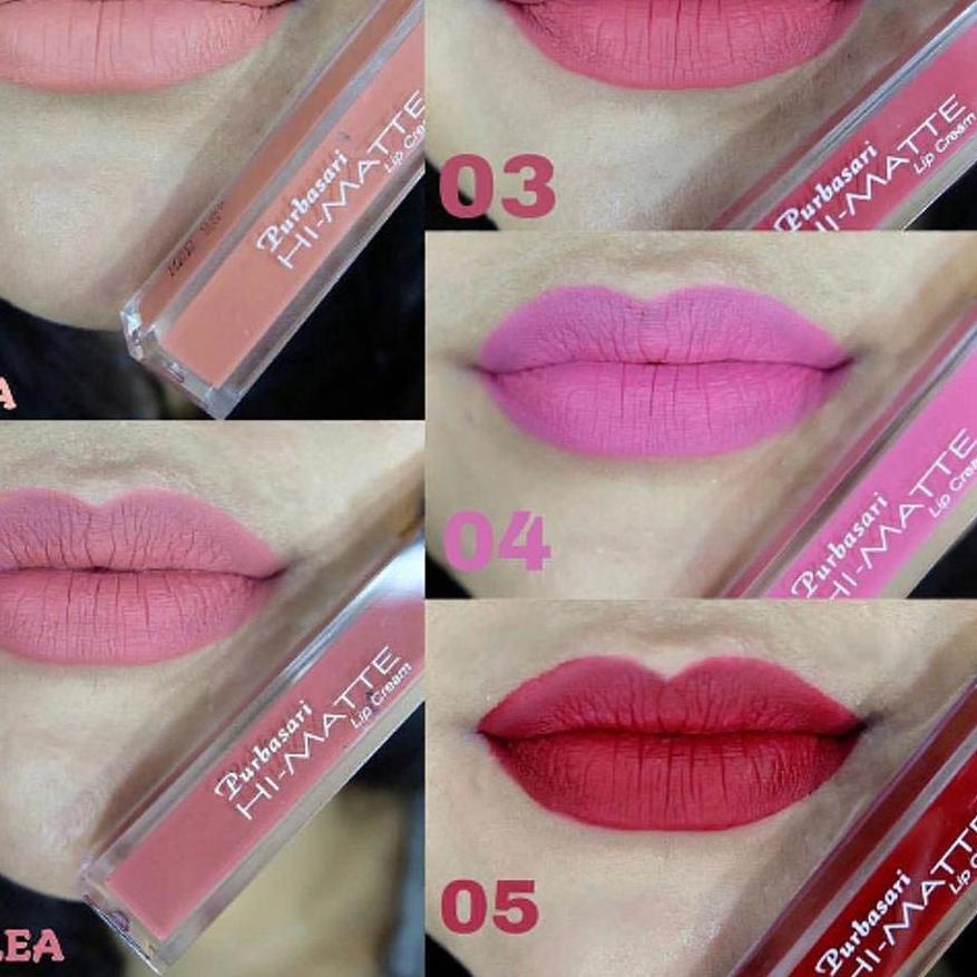 Purbasari Hi-Matte Lipcream Lip Cream