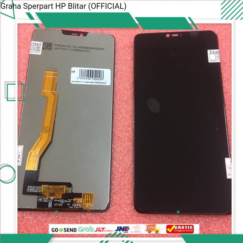 LCD TOUCHSCREEN OPPO F7  / LCD TS OPPO F7 / LCD TC OPPO F7 / OPPO CPH1819 FULLSET
