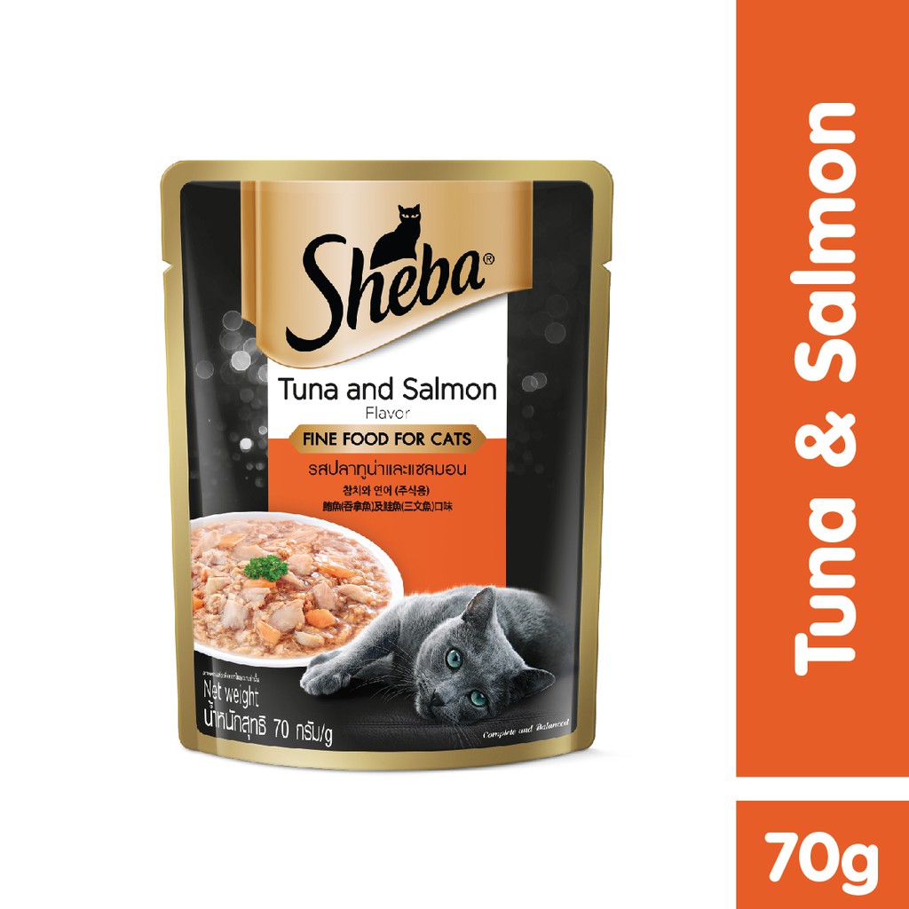 Sheba® Pouch Makanan Kucing basah 70gr (5pcs) + Sheba Melty 48gr (2pcs) + Sheba Can (3pcs)-3