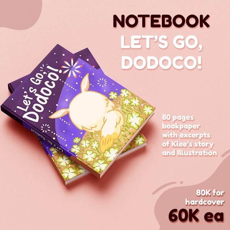 

Dijamin Untung Let's Go, Dodoco! Notebook